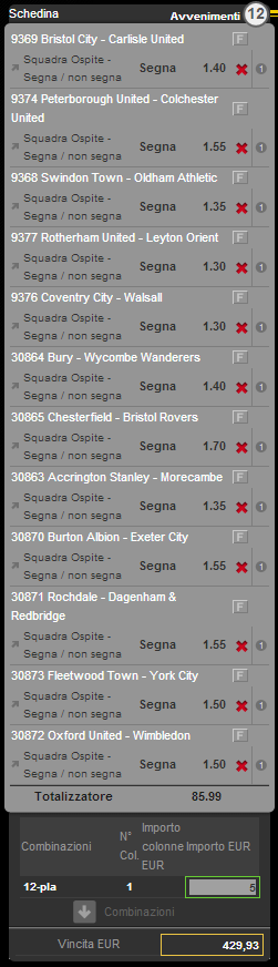 pronostici league one e two