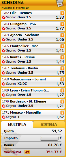 pronostici ligue 1