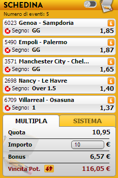 pronostici misti