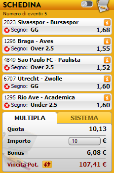 pronostici misti