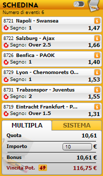pronostici europa league