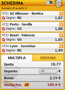 pronostici europa league pronostici europa league