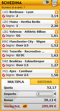 pronostici misti