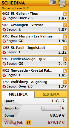 pronostici misti pronostici misti