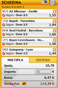 pronostici misti