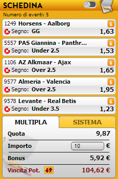 pronostici misti