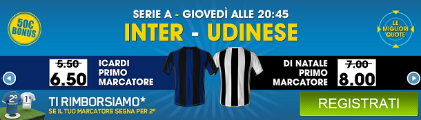 pronostico inter udinese