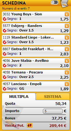 pronostici misti
