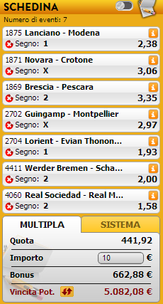 pronostici misti