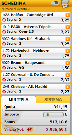pronostici misti pronostici misti