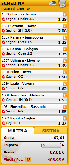 pronostici serie a pronostici serie a