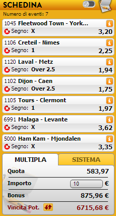 pronostici misti pronostici misti