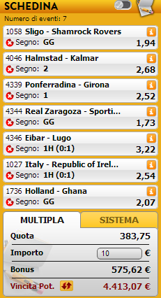 pronostici misti