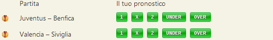pronostici europa league