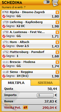pronostici misti