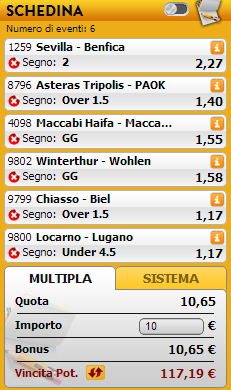 pronostici misti