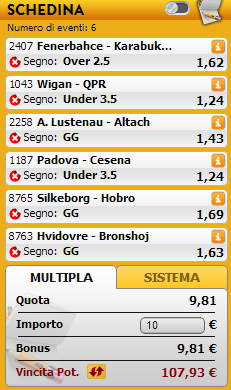 pronostici misti