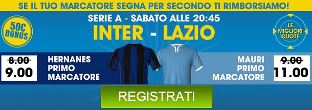pronostico inter lazio