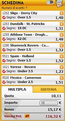 pronostici misti