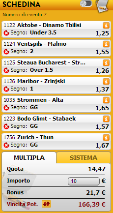 pronostici misti