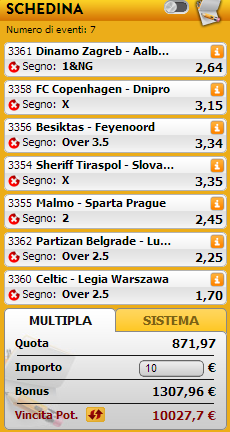 pronostici misti