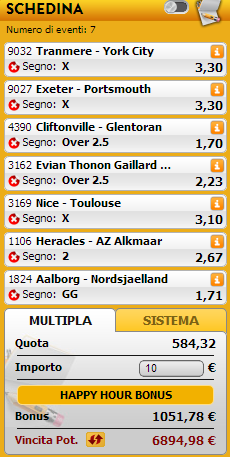 pronostici misti
