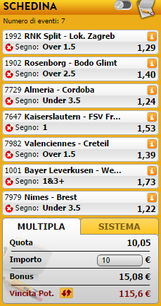 pronostici misti