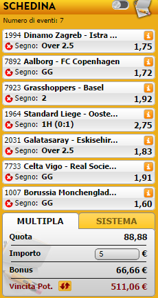pronostici misti