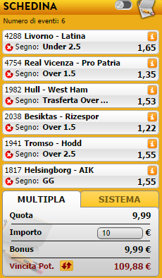 pronostici misti