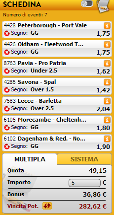pronostici misti