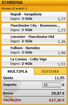 pronostici di oggi