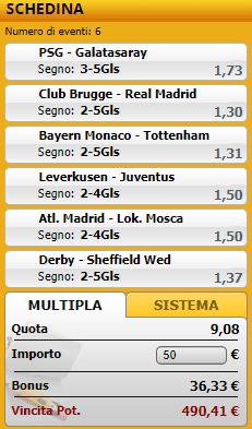 pronostici di oggi
