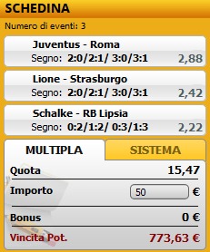 pronostici di oggi