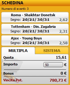 pronostici di oggi