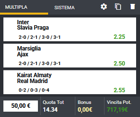 pronostici di oggi