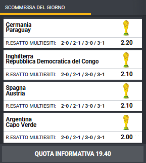 pronostici di oggi