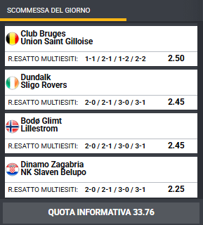 pronostici di oggi