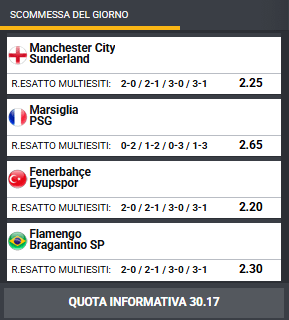 pronostici di oggi